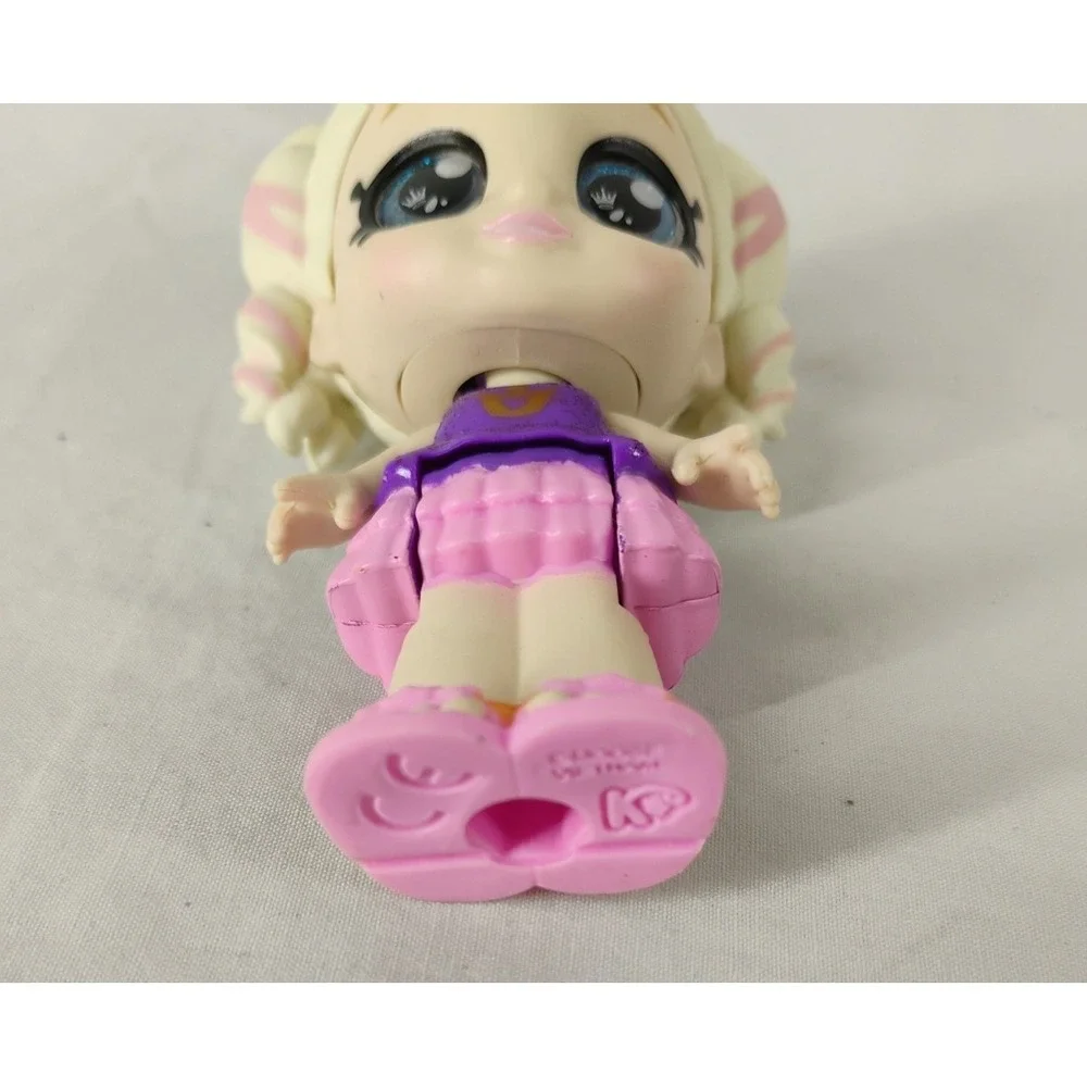 Kindi Kids Minis‎ Bobble Head Doll Tiara Sparkles Sparkle Eyes USED